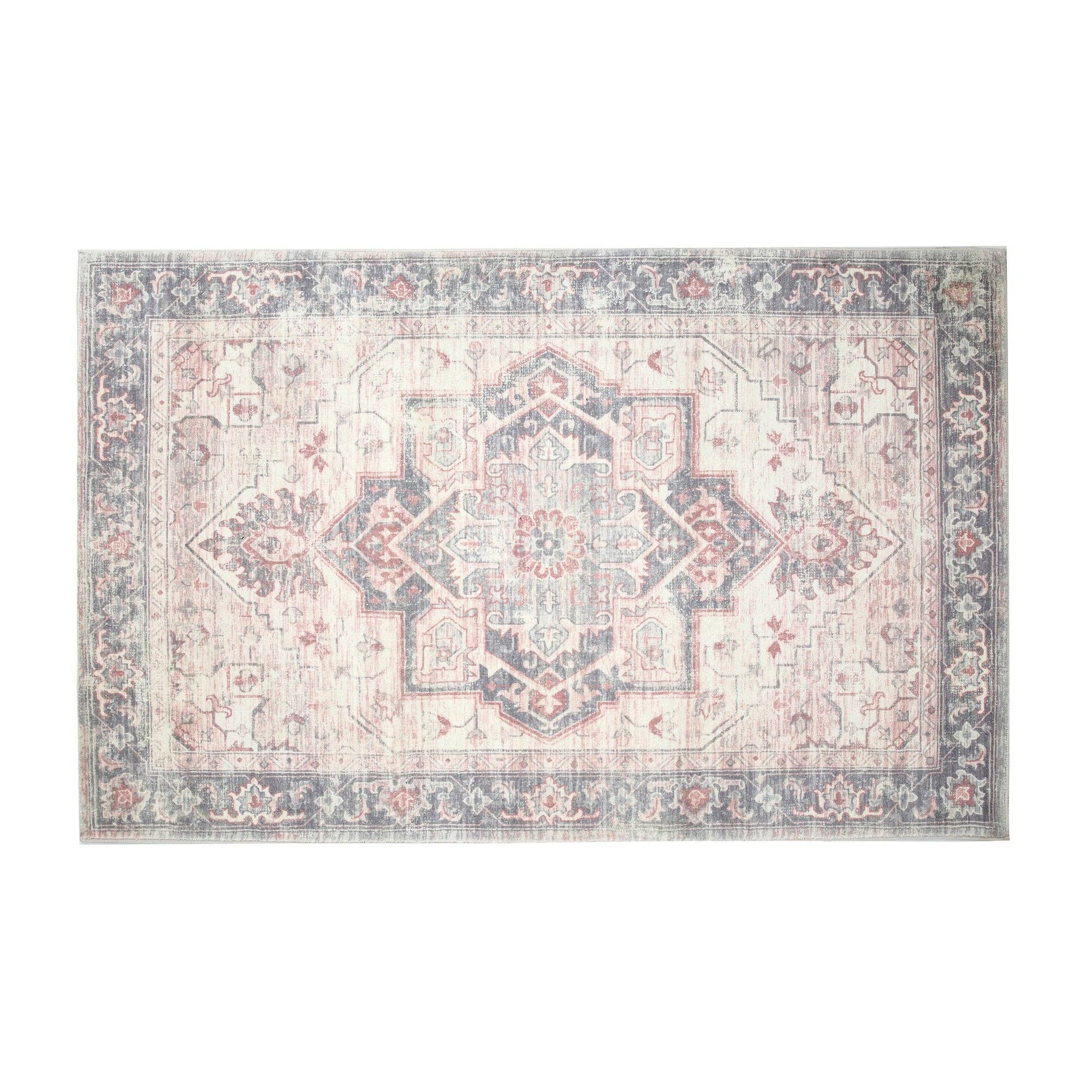Levtex Home - Wholesale Area Rug - Heritage Blush Medallion Rug0