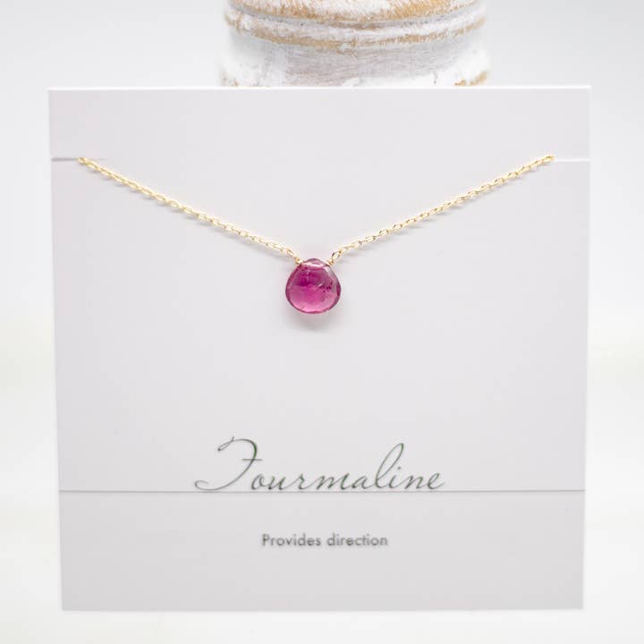 Tourmaline Heart Necklace for wholesale by Susan Roberts Jewelry