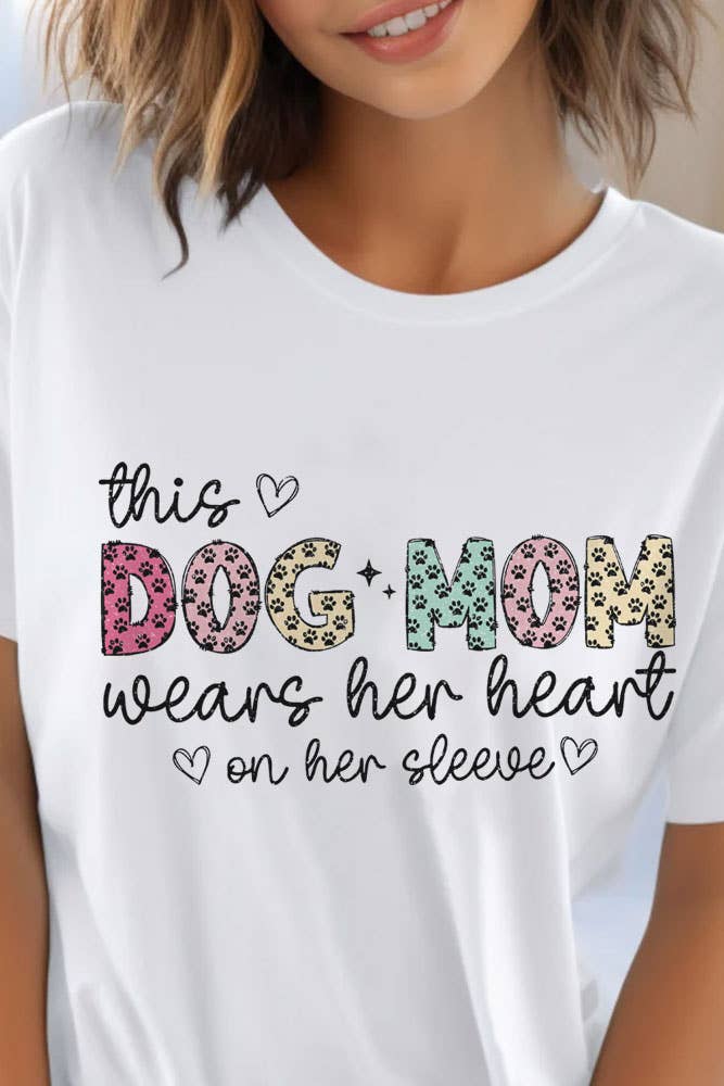 Top Avenue - Vendita all'ingrosso Maglietta serigrafata - Donna - This Dog Mama Wats Her Her Her Her Her Her Her Her Her Her Her Her Her H7