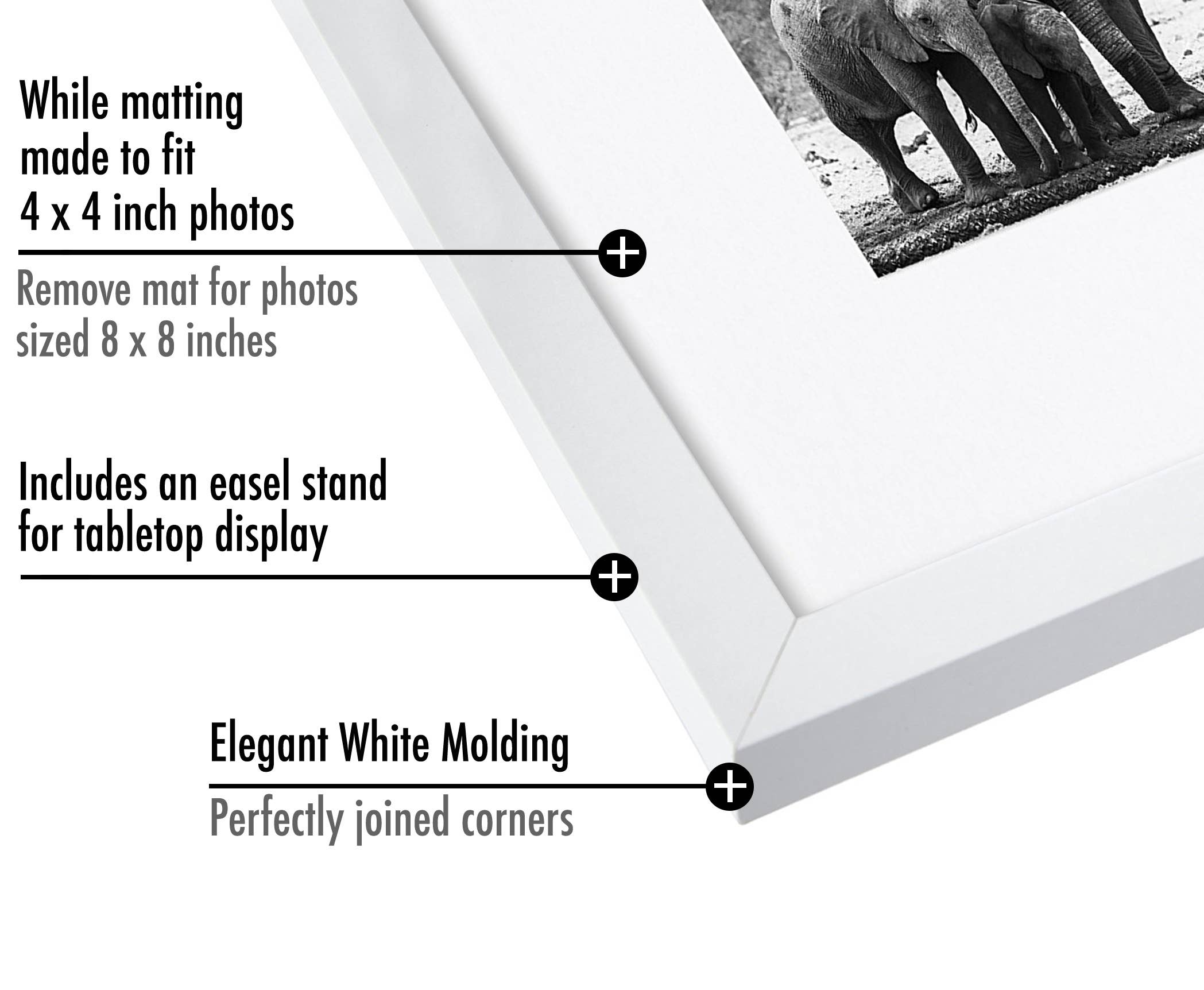 Americanflat - Wholesale Picture Frame - Americanflat Picture Frame with Mat Standard Molding5