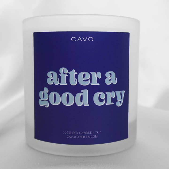 "After A Good Cry" Candle for wholesale by CAVO