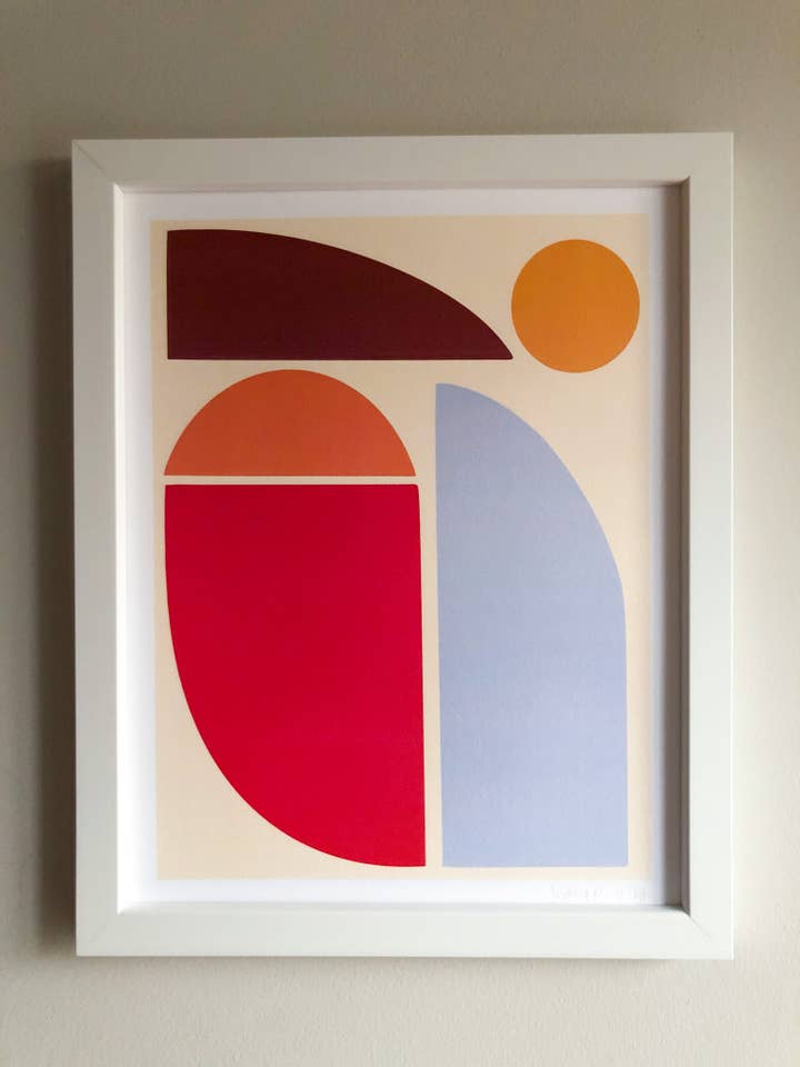 Impression solaire orientée vers l'est pour la vente par Figure Form