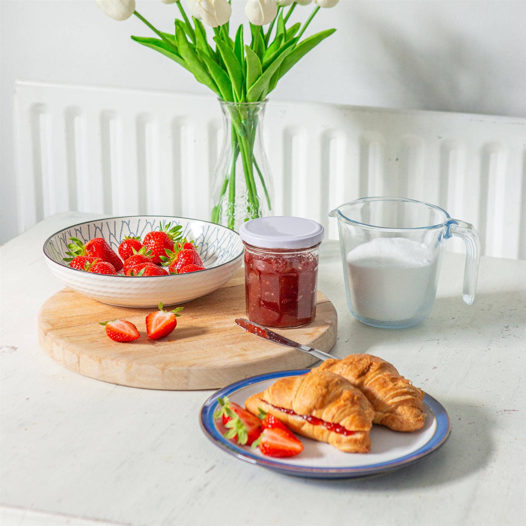 Rinkit Pty Ltd - Wholesale Jar - 310ml Glass Jam Jar with Lid - By Argon Tableware11