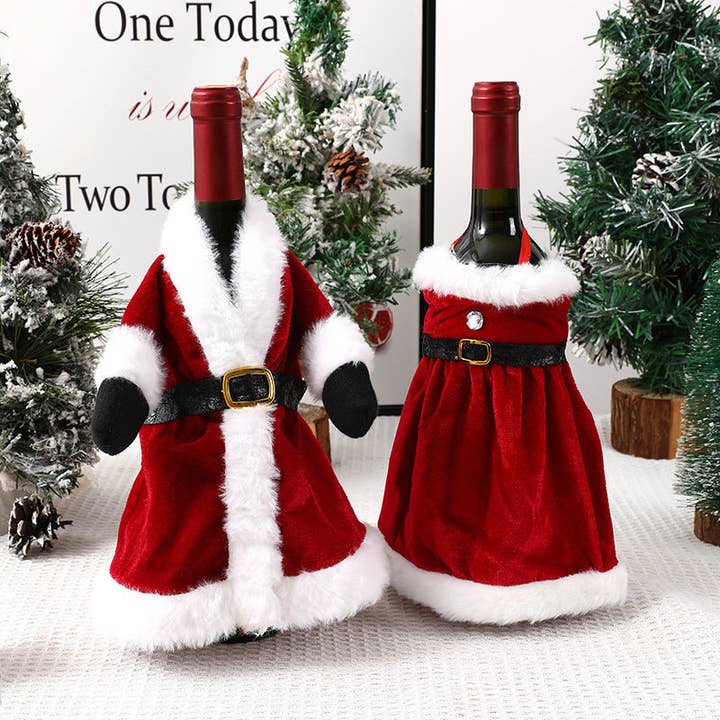 Little Trendy - Wholesale Christmas Decoration - Christmas Wine Bottle Cover holiday creative decoration2