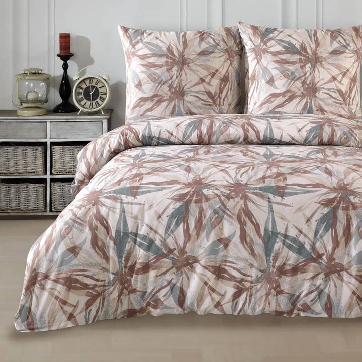 Renforcé beddengoed "Dorina", 100% katoen, ritssluiting, 80x80 cm kussensloop voor wholesale door Buymax