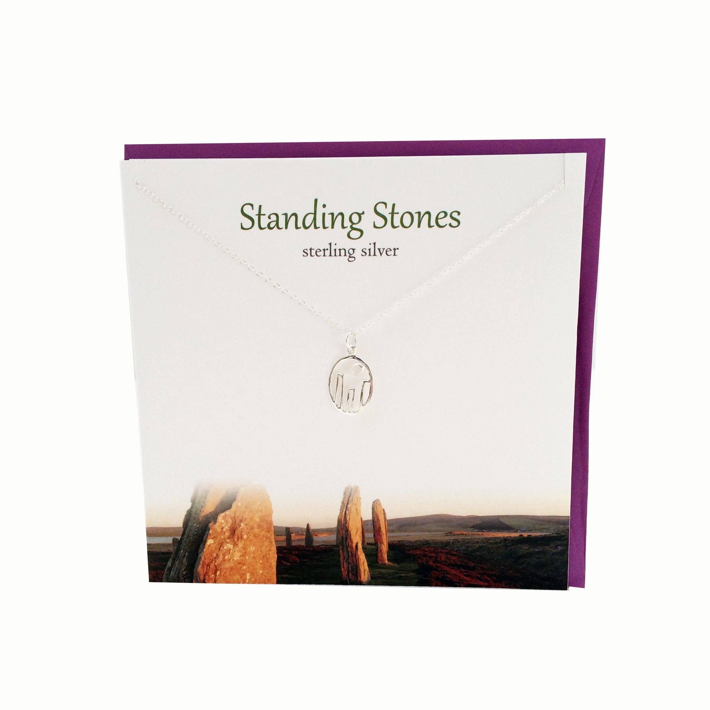 Glenna Studios – wholesale Pendant/charm necklace – Standing stones necklace