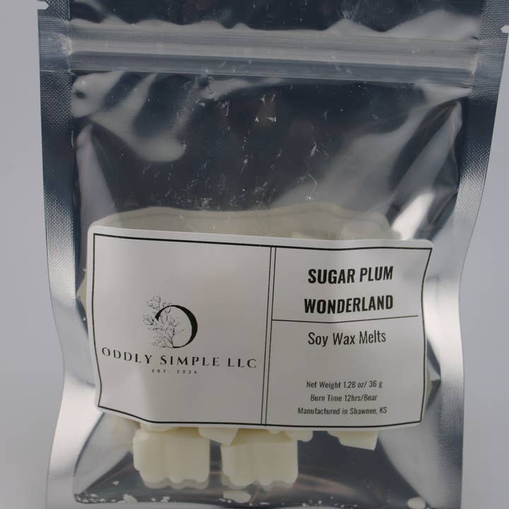 Suikerpruim Wonderland Wax Smelts voor wholesale door Oddly Simple LLC