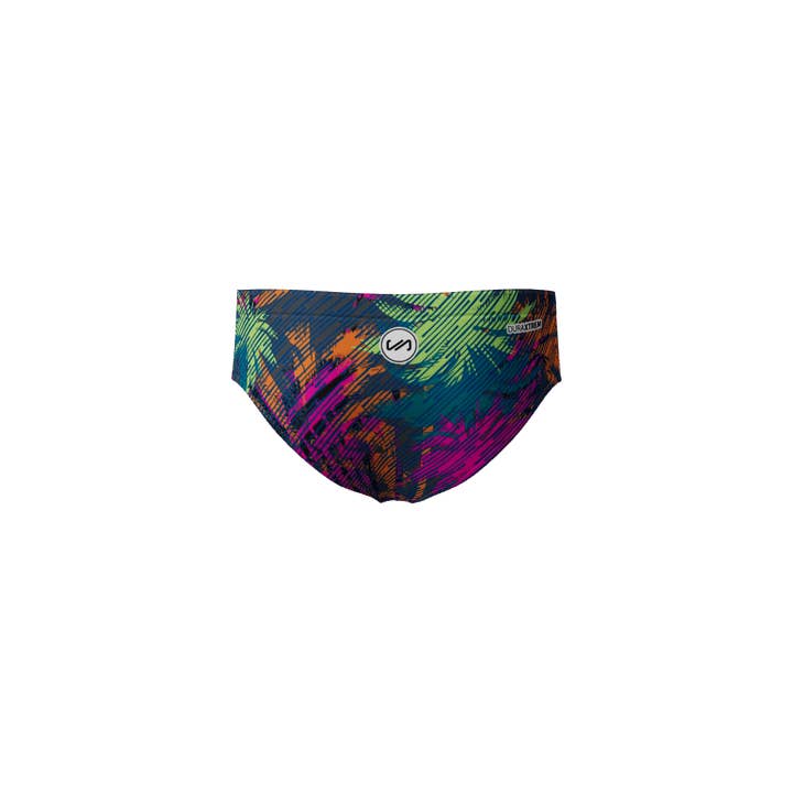 Zwemslip voor heren, 10 cm, PALMS PRINT voor wholesale door Sural