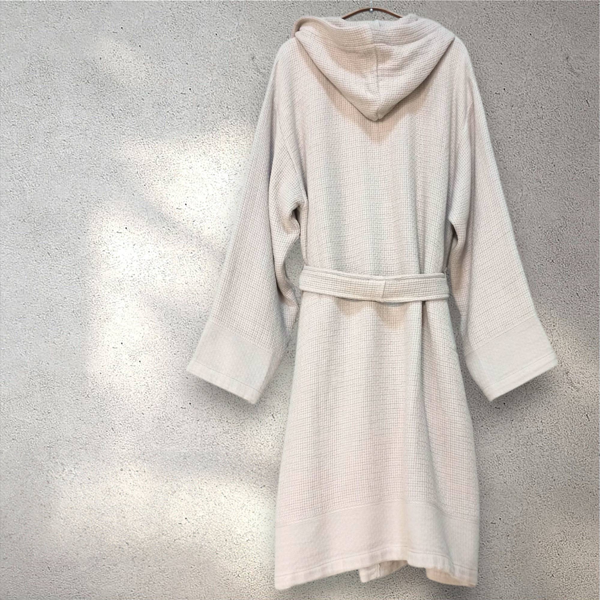 Kikoya - Wholesale Robe - Women's - Stonewash Bathrobe Turkish Cotton LightWeight Hood Quick-dry5
