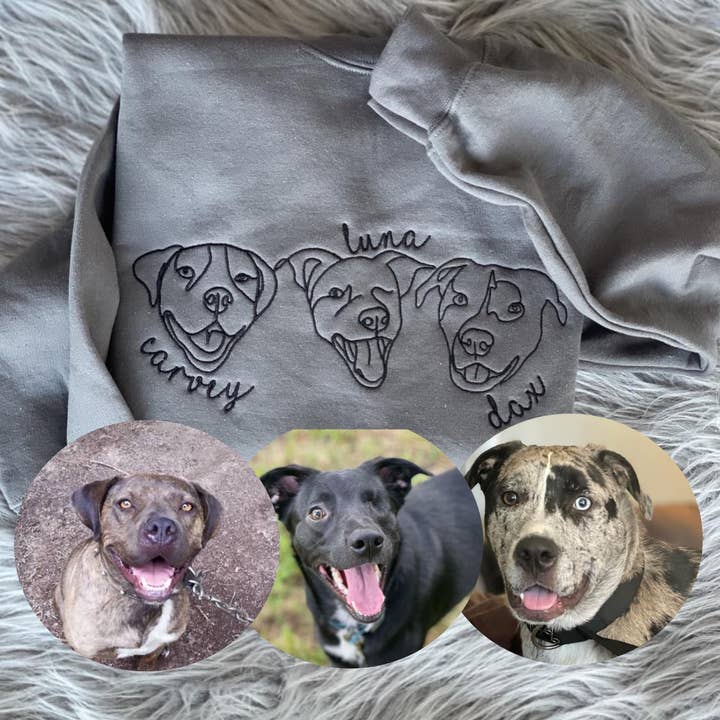 Hartley Co - Wholesale Sweatshirt – Women's - Custom Photo embroidered Crewneck0