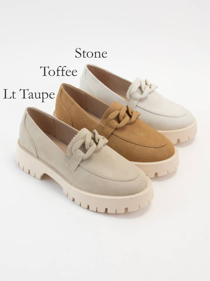 CCOCCI - Venta al por mayor Mocasines - Mujer - MOCASINES MADISON CON SUELA DE LENGÜETA Y DETALLE DE CADENA GRUESA CON ACABADO MATE15