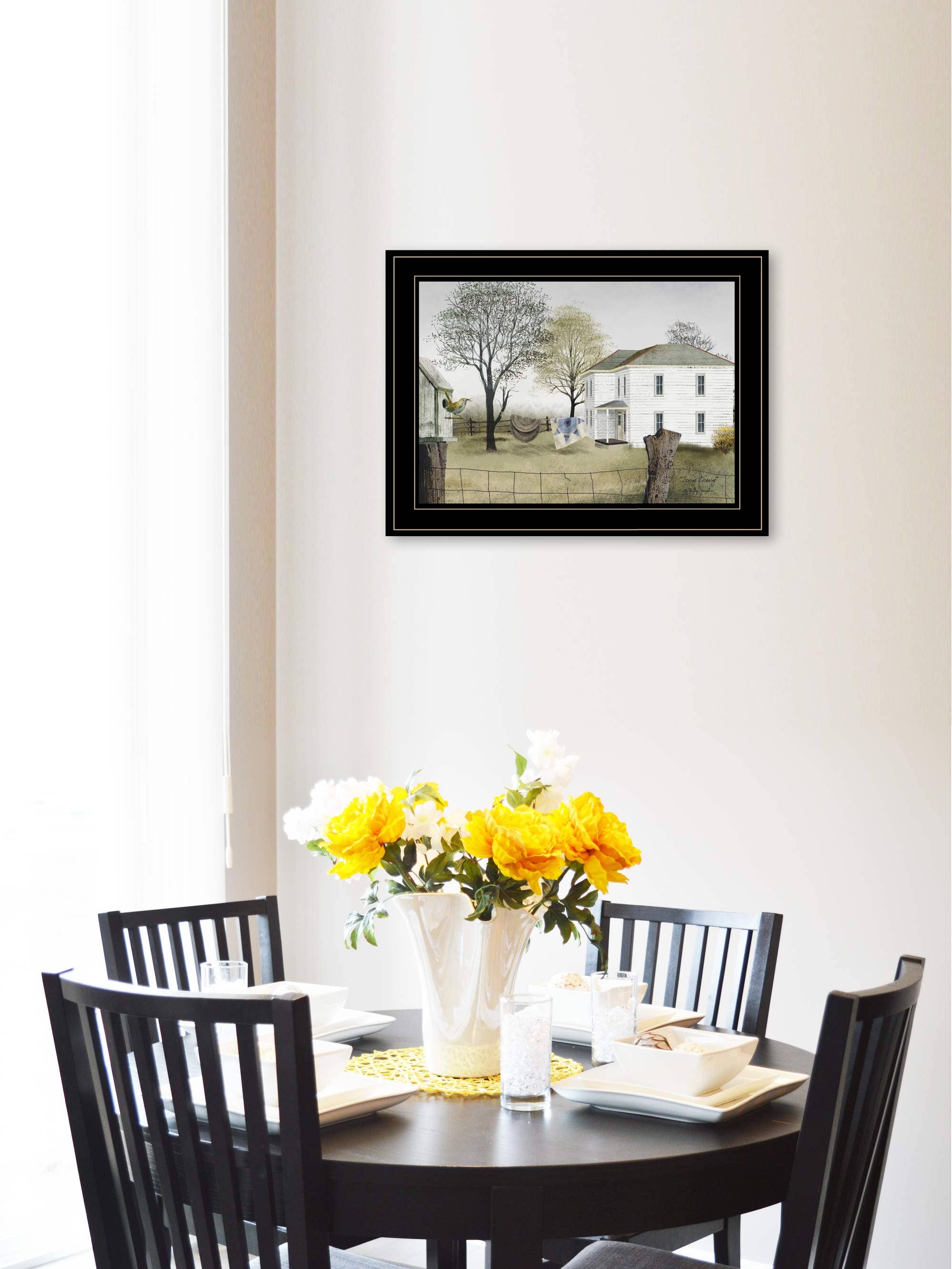 Trendy Decor 4U - Wholesale Art Print - "Spring Cleaning" by Billy Jacobs, Ready to Hang Framed1