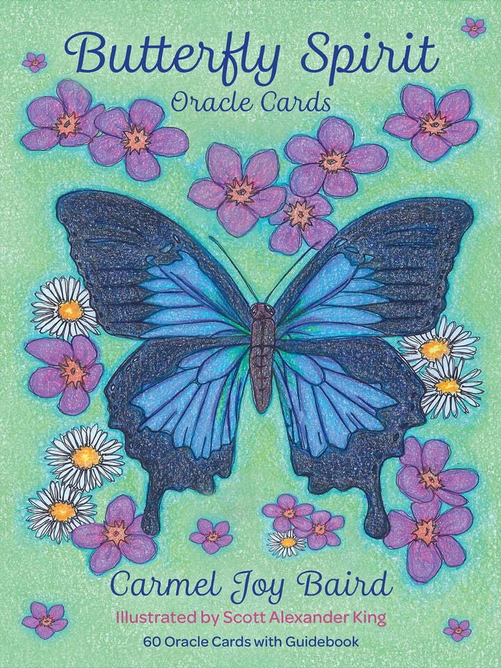 Cartes Butterfly Spirit Oracle - 60 cartes avec guide pour la vente par SCB