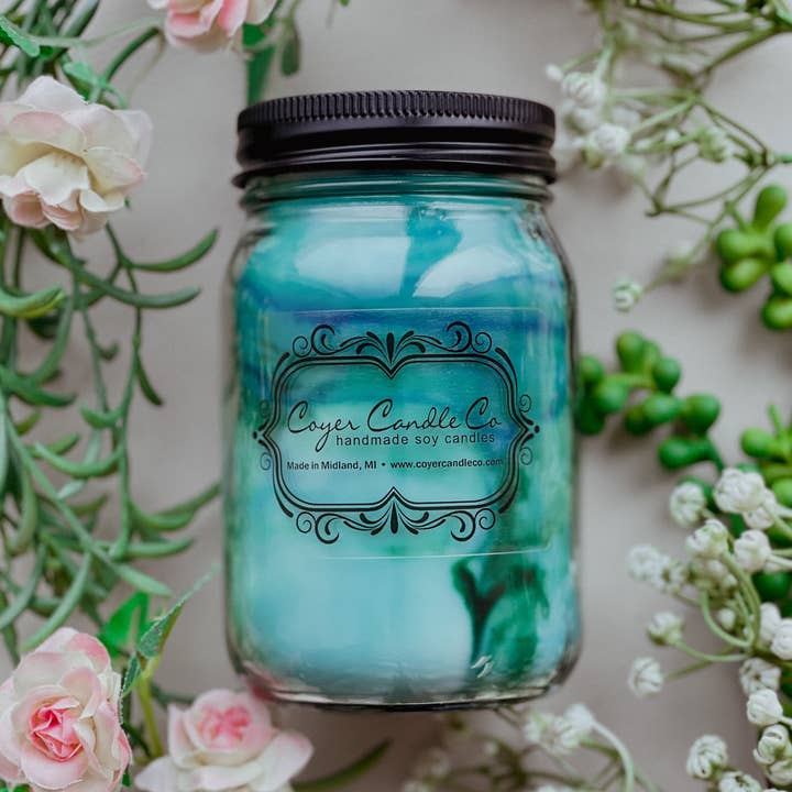 Coyer Candle Co. - Wholesale Jar/Filled Candle - 16 oz. Pint Mason Jar Candles - Signature Collection