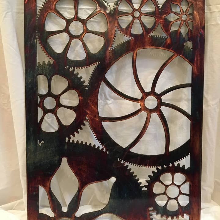 Steampunk Gears Wall Art for wholesale by TSfab