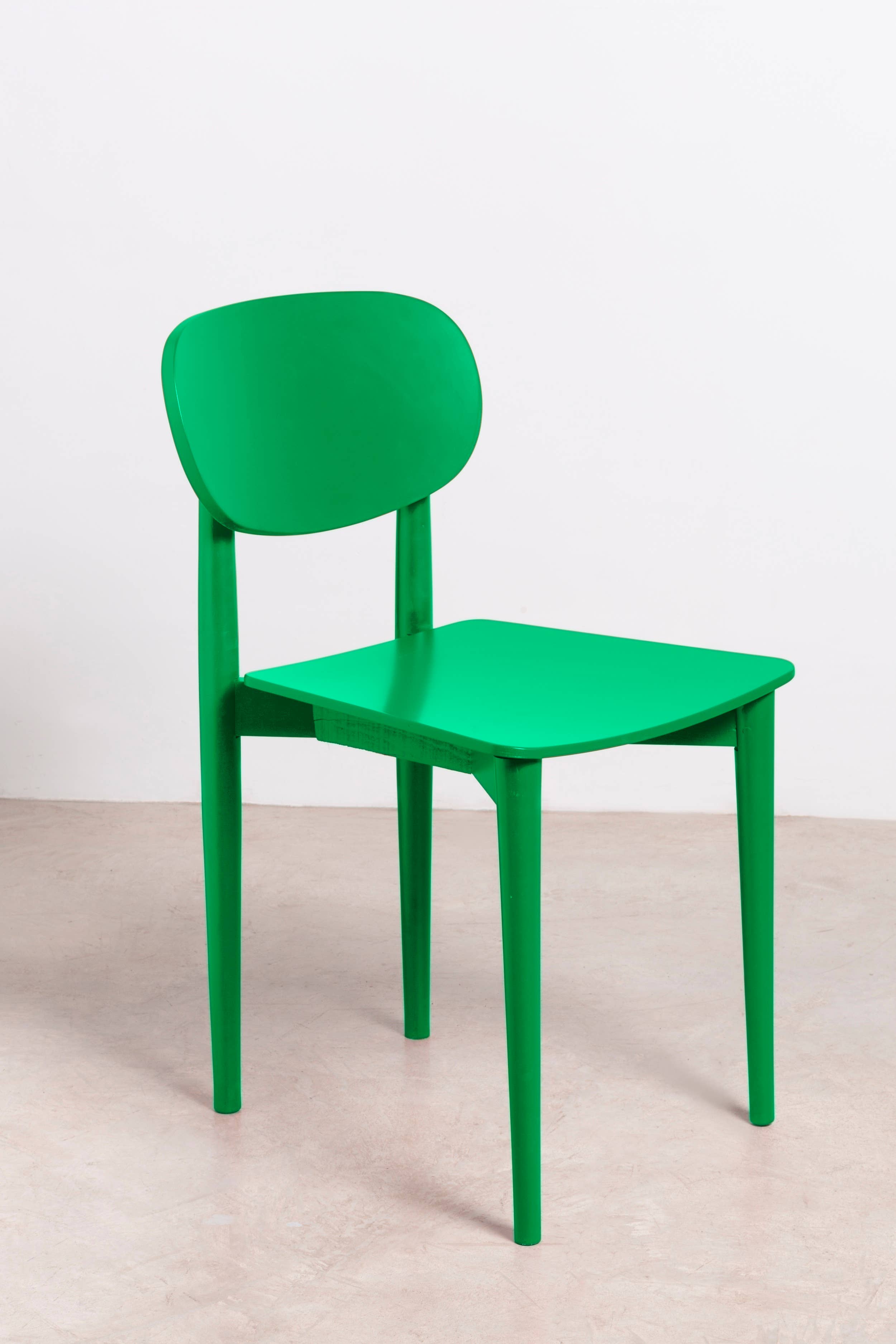 Really Nice Things - Wholesale Chair - Solid beech wood chair Green1