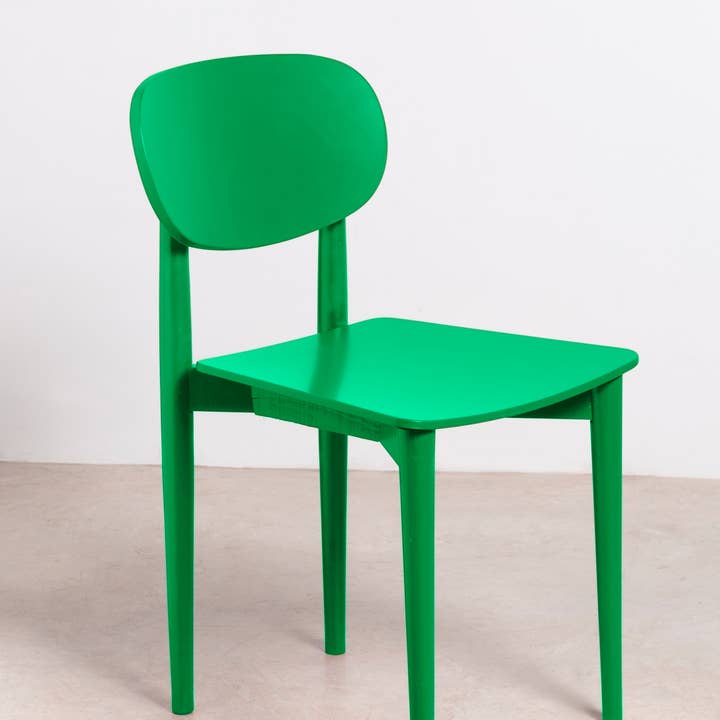 Really Nice Things - Wholesale Chair - Solid beech wood chair Green1