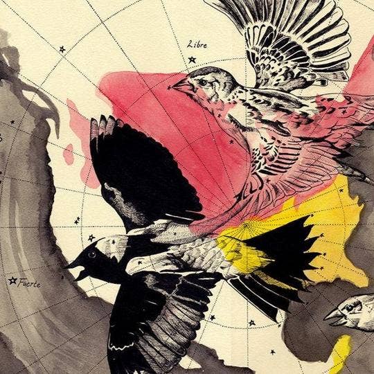 11" x 14" Las Migrantes para venta al por mayor de Jenie Gao Studio LLC