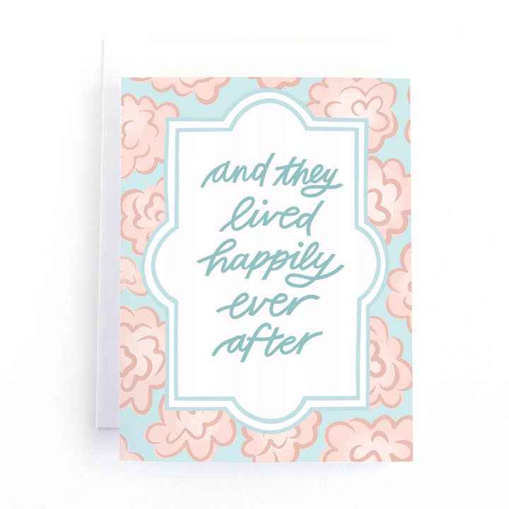 Happily Ever After Wedding Card for wholesale by Pedaller Designs