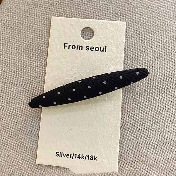 Dipped Shop - Vente Pince à cheveux – femme - Barrette Mignonne à Pois DP25F4360