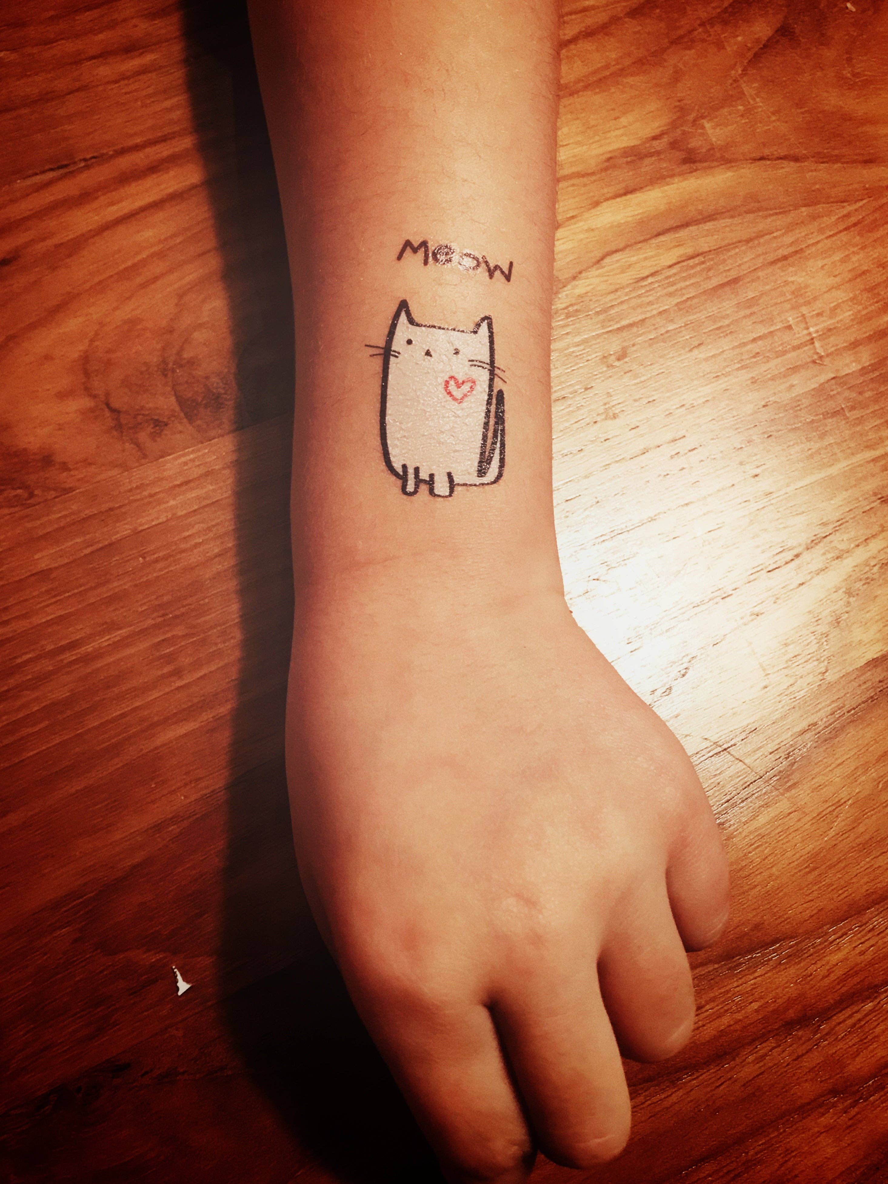 Les Tatoués - Wholesale Temporary Tattoo - Kids - The Little Cat - Temporary Tattoos7