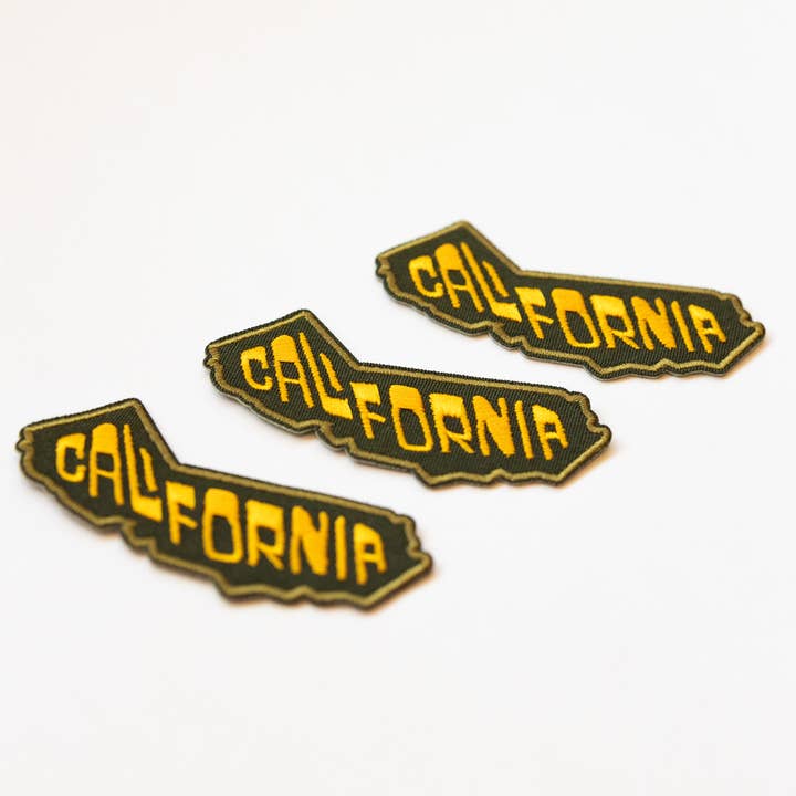 Union Made - Wholesale Patch - California State Embroidered Iron on Patch3