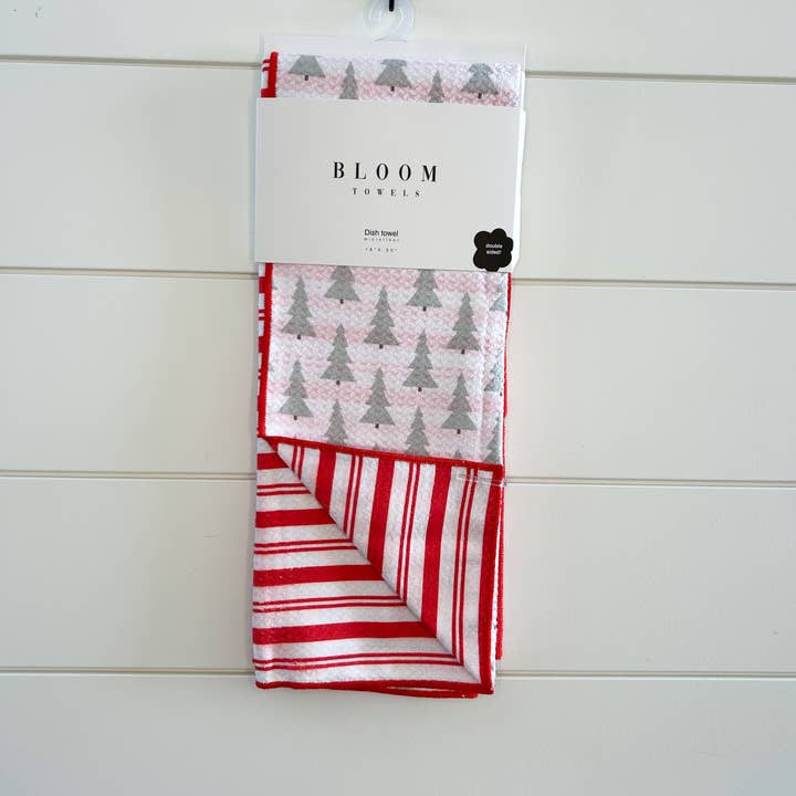 Bloom Towels - Wholesale Tea Towel - B190 Candy Cane Lane