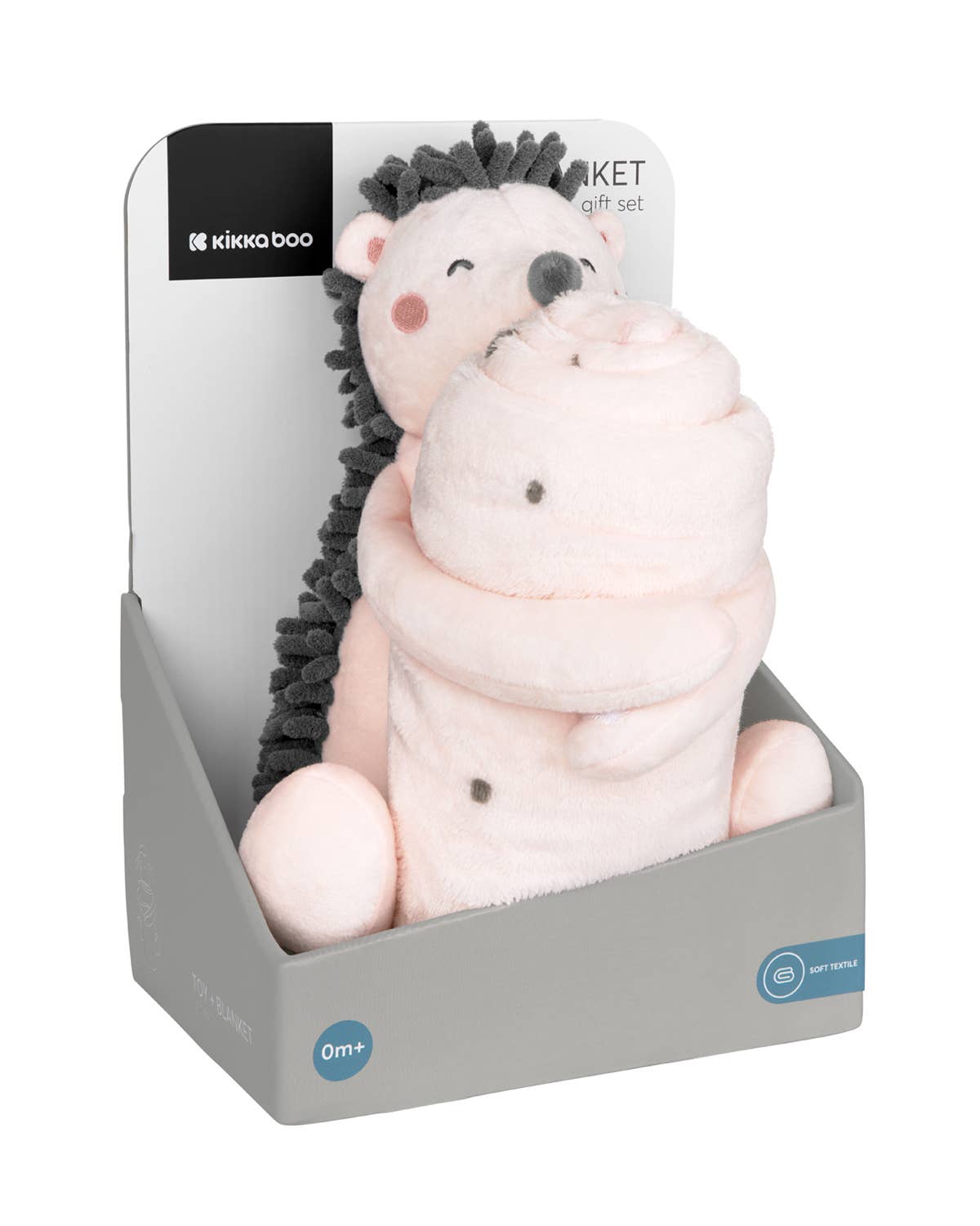 Kika Group Ltd. – wholesale Security/cuddle blanket – Baby – Toy+Blanket Gift Set Hedge-Hugs3