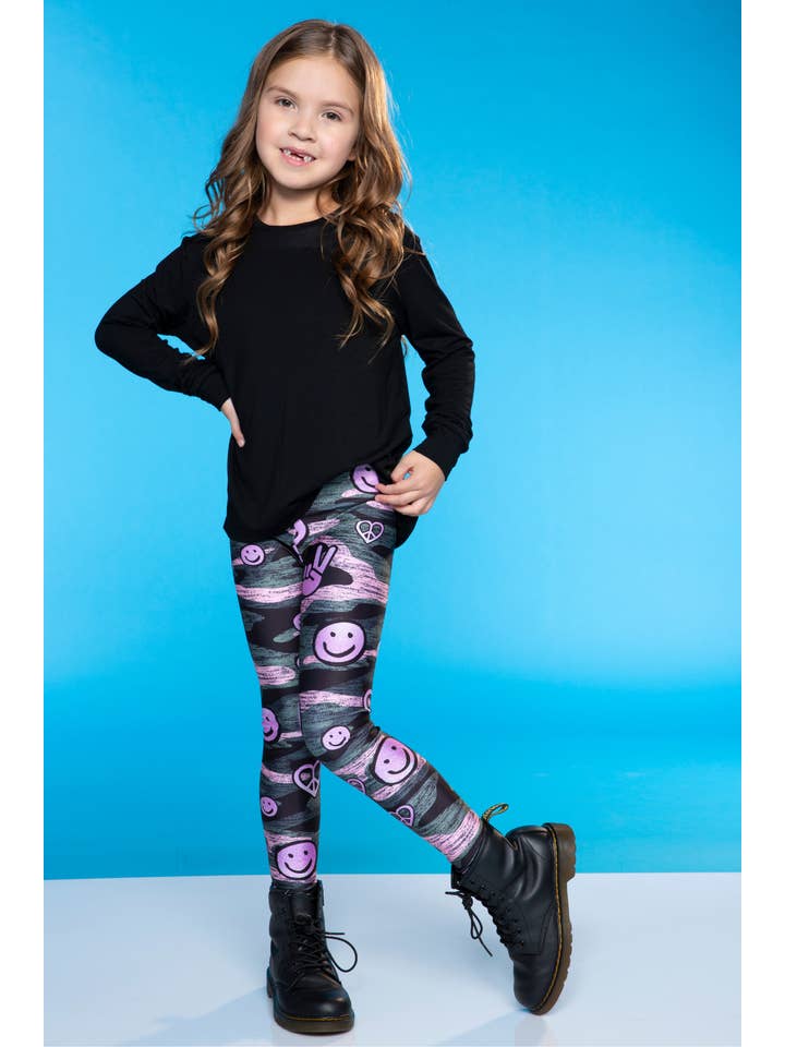 PixieLane - Wholesale Fashion Leggings - Kids - High Shine Long Legging47
