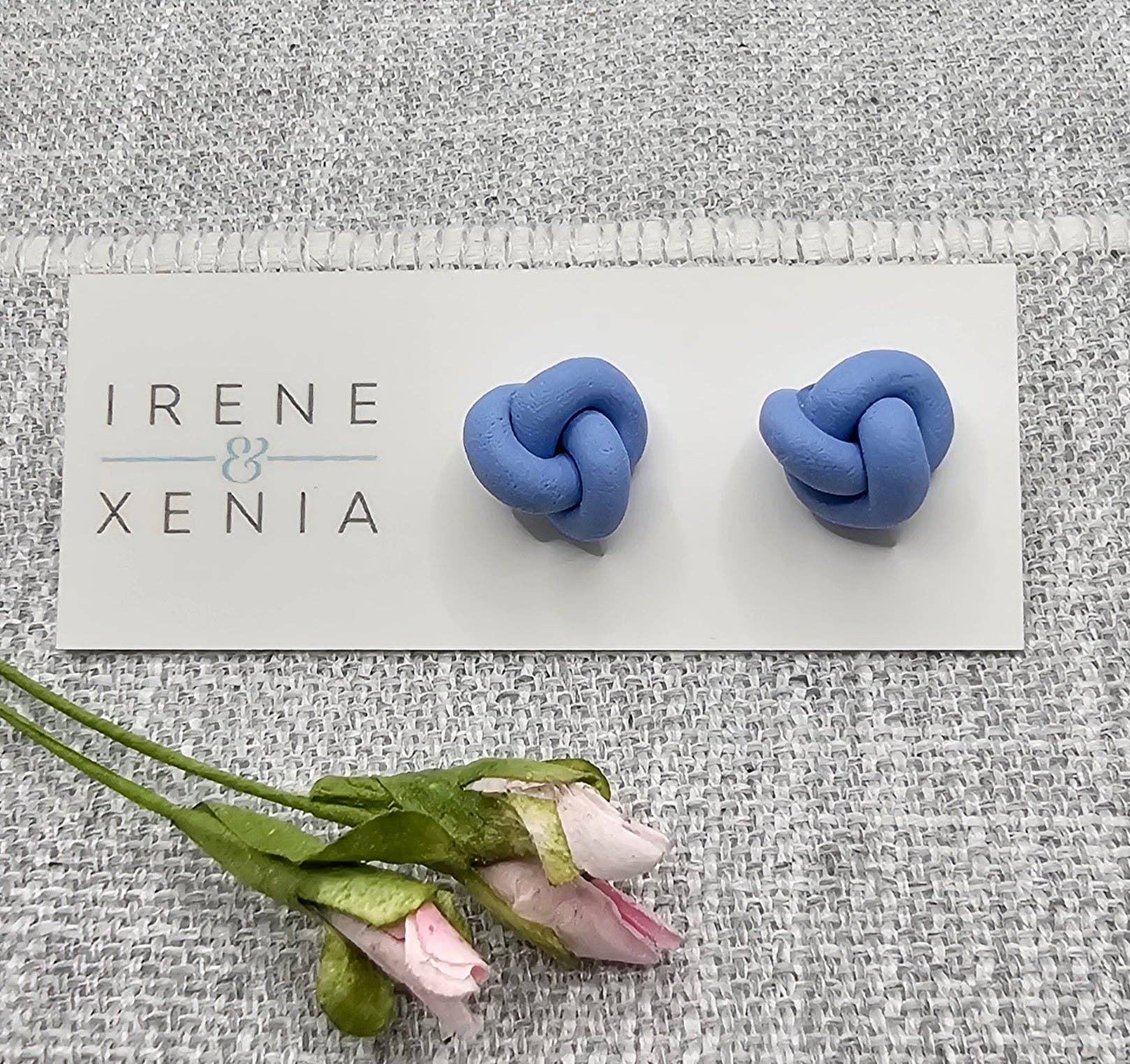 Irene and Xenia - Wholesale Stud/Post Earrings - Knots0