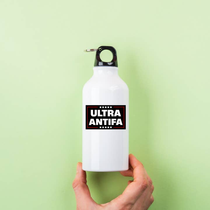 Atomic Cactus Stickers - Wholesale Sticker - Ultra Antifa Sticker - Black | 3" x 2" | Anti-Fascist Vinyl Sticker | Political Humor Sticker | Antifa Merch1