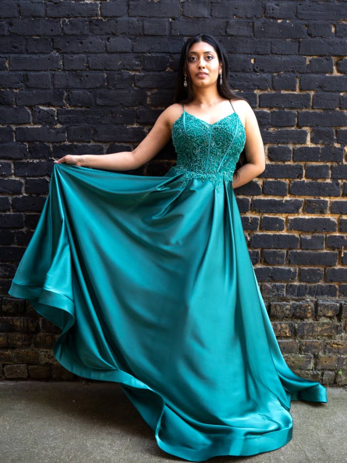 SELENE COUTURE GISELLE ENCHANTMENT EVENING GOWN STYLE 1215 for wholesale by SELENE COUTURE