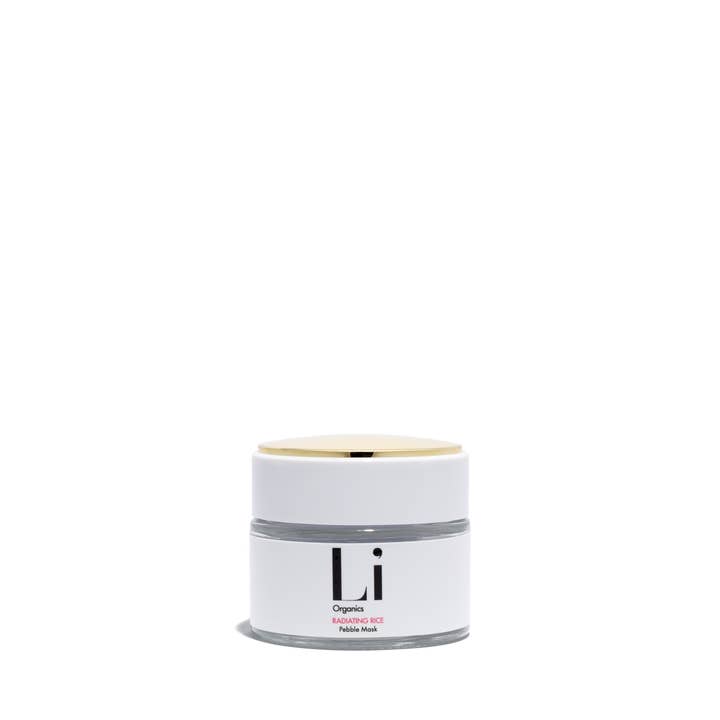 Li Organics - Wholesale Skincare Face Mask - Radiating Rice Pebble Mask1