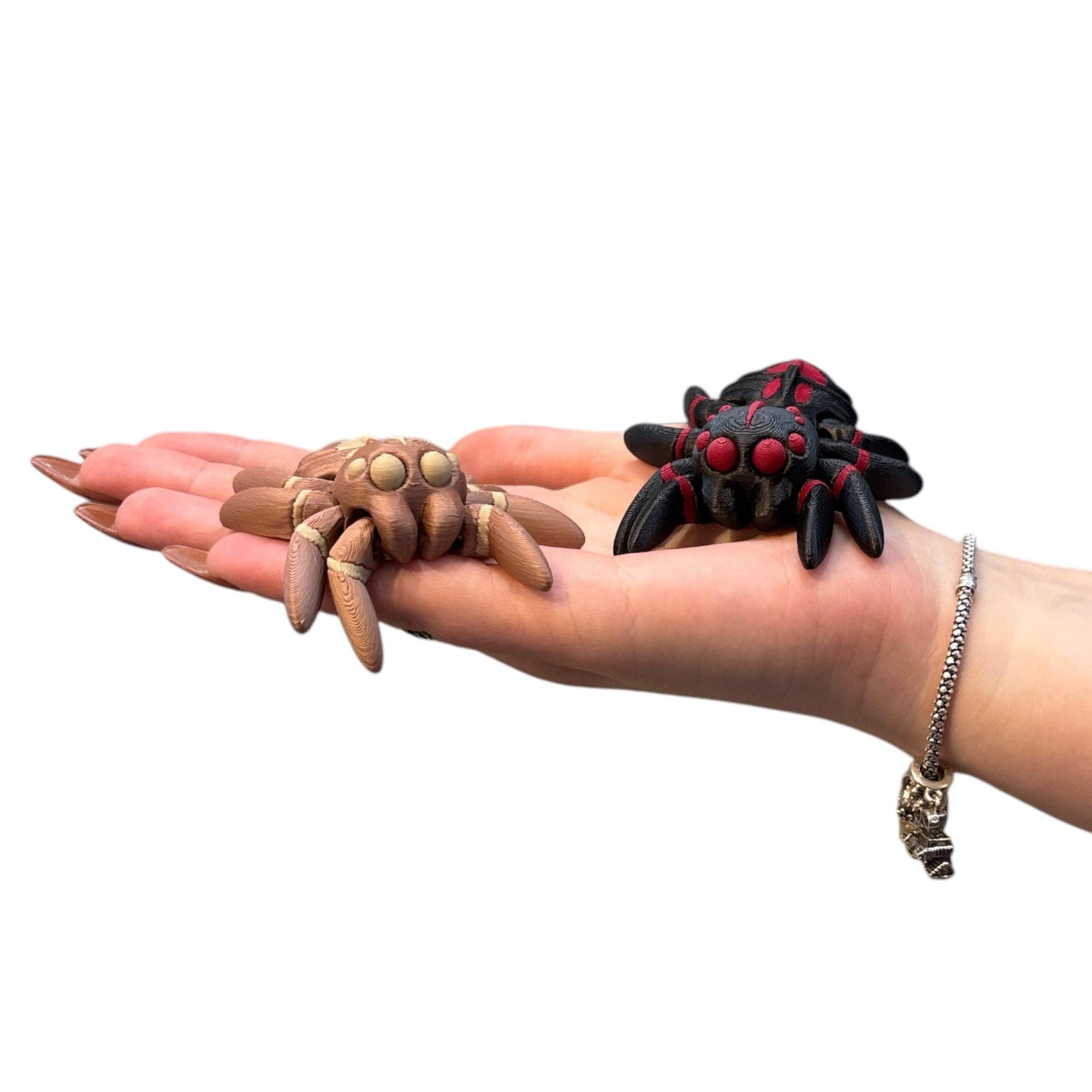 Der Krämer Factory - Wholesale Decorative Figurine - Tiny Spider 3D Figure (movable) - 3DPrintZoo3