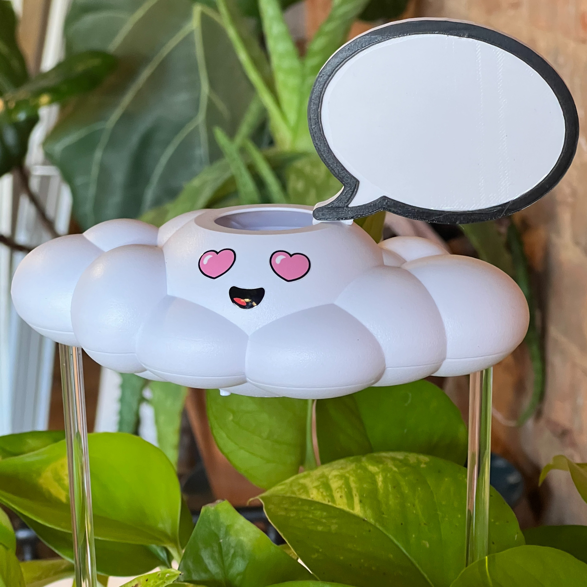 The Cloud Makers - Wholesale Plant Pot - Dry Erase Word Bubble Charm4