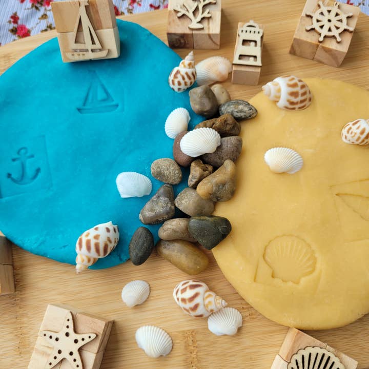 Hello! Playdough! - Venta al por mayor Masilla/limo - Niños - Plastilina azul océano - ¡Hola! ¡Plastilina!