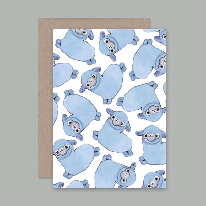 BLÅT kort for engroshandel hos AHD Paper Co