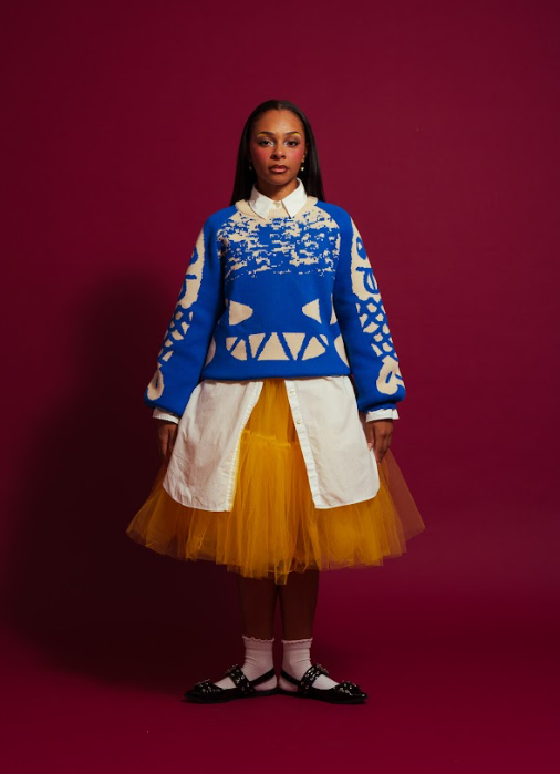 Karepango – Großhandel Strickpullover – Unisex – AKUMA: Grob gestrickter Jacquard-Pullover0