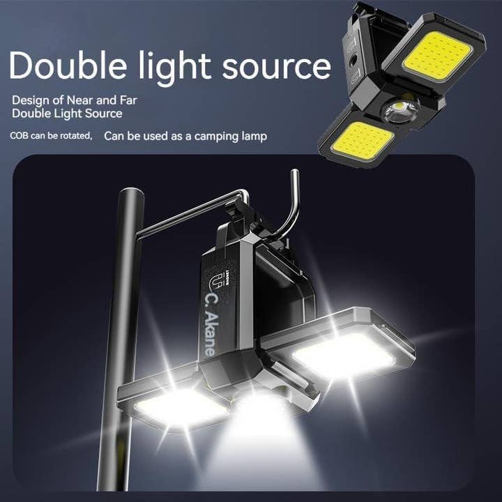 VIGOR - Wholesale Handheld Flashlight - Rechargeable Cob Keychain Work Light with Bottle Opener3