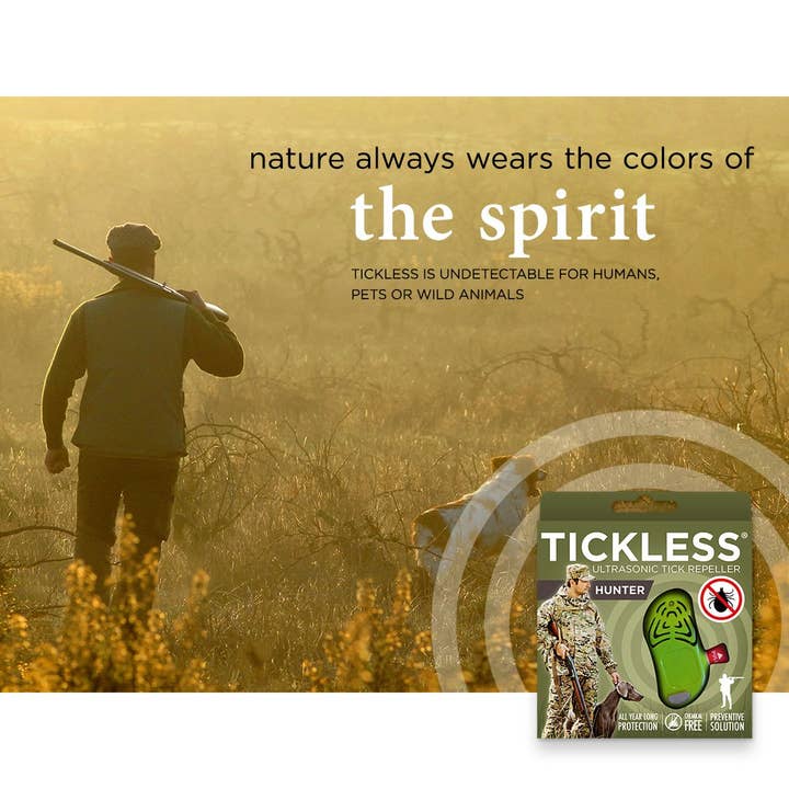 TicklessUSA - Wholesale Insect Repellent - Tickless Hunter Chemical-Free Tick Repellent for Hunters