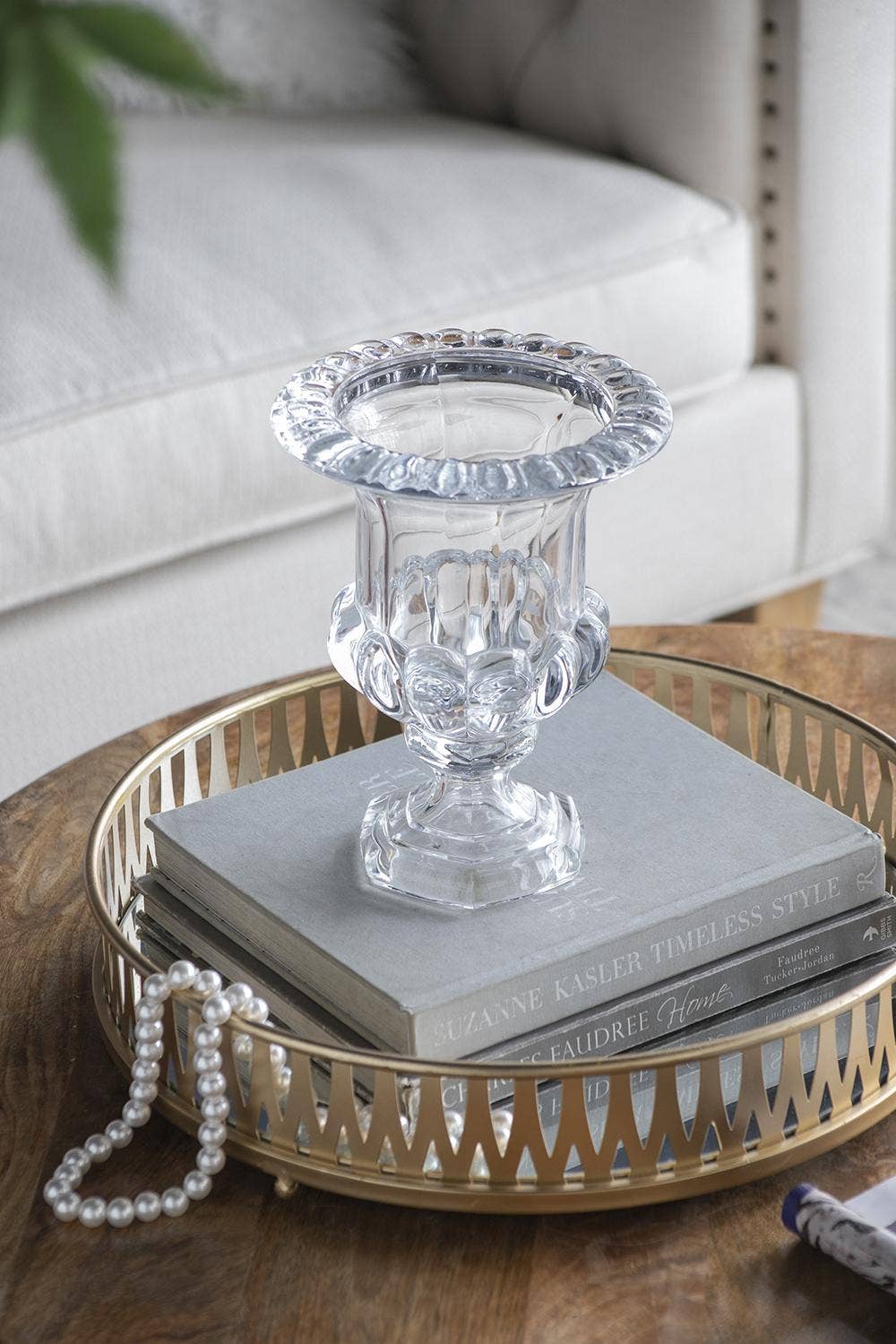 A&B Home Group Inc. - Wholesale Vase - D8x10" Omari Crystal Urn Vase - Large3