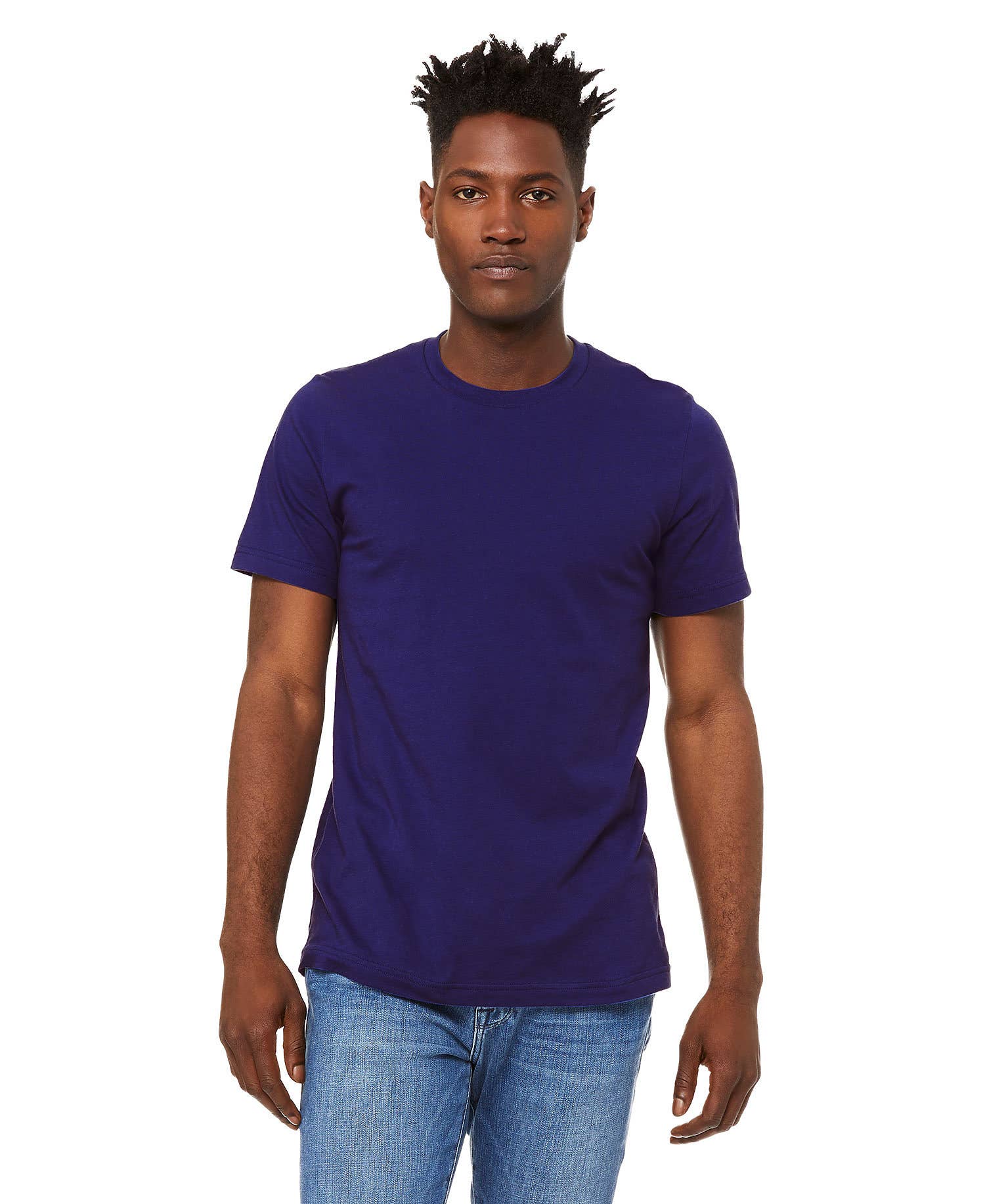 Print The Dream – Großhandel T-Shirt – Herren – Bella Canvas 3001 T-Shirt, unifarbene, weiche Unisex-Shirts46