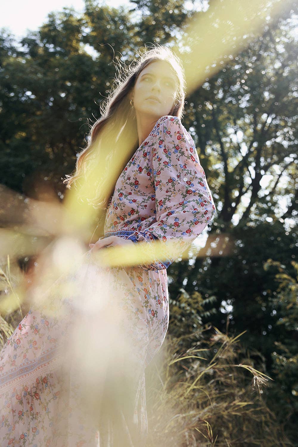 Alannah Maxi Dress - Dawn Pink for wholesale on Faire4