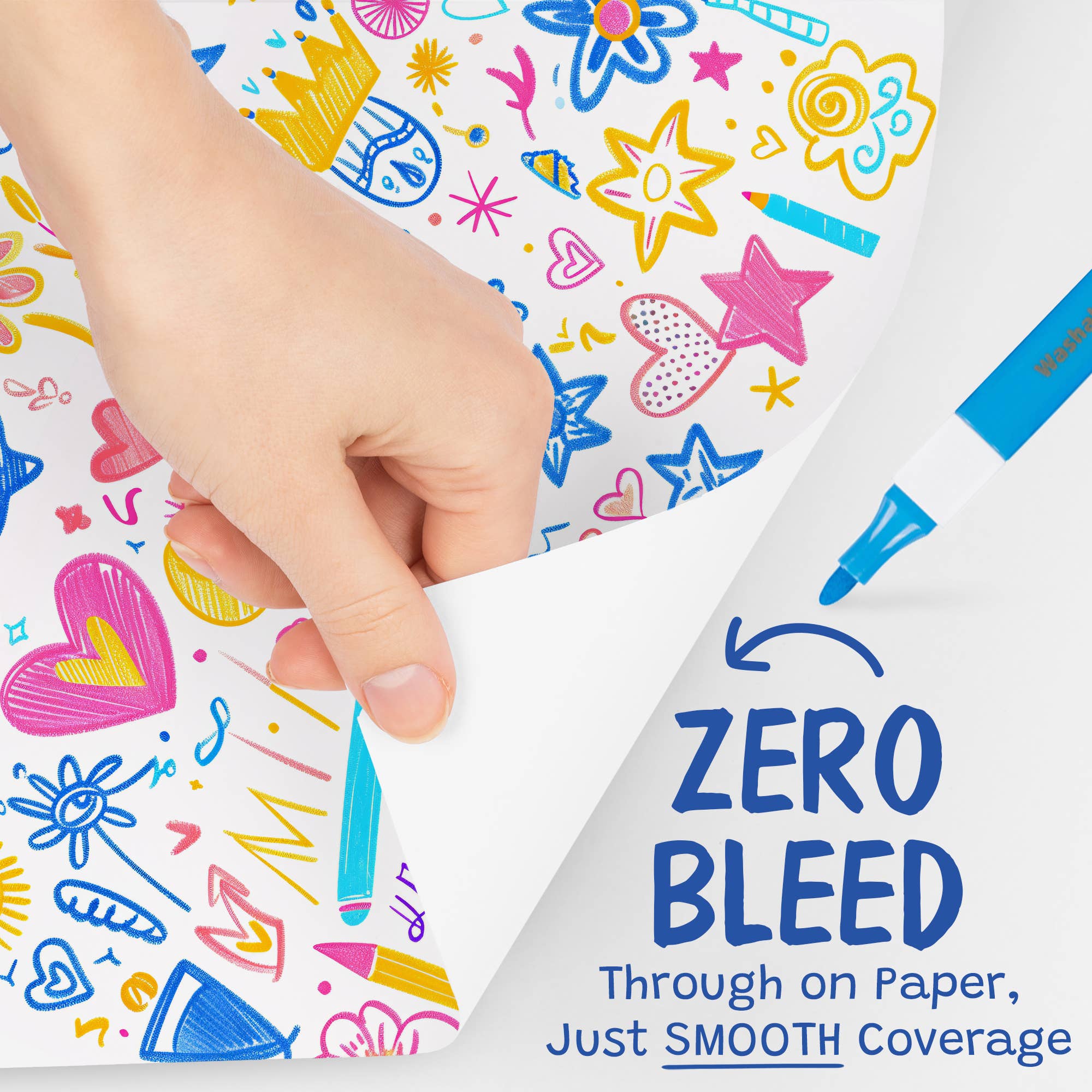 TPG Creations / The Pencil Grip – Marcadores - Crianças e bebés por atacado – Marcadores Acrílicos Laváveis Magic Stix 12 unid TPG-4962