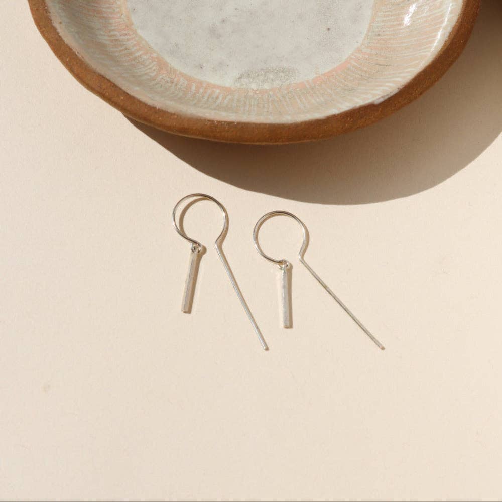 Token Jewelry - Vente Boucles d'oreilles pendantes - Threaders à trou de serrure Raya2