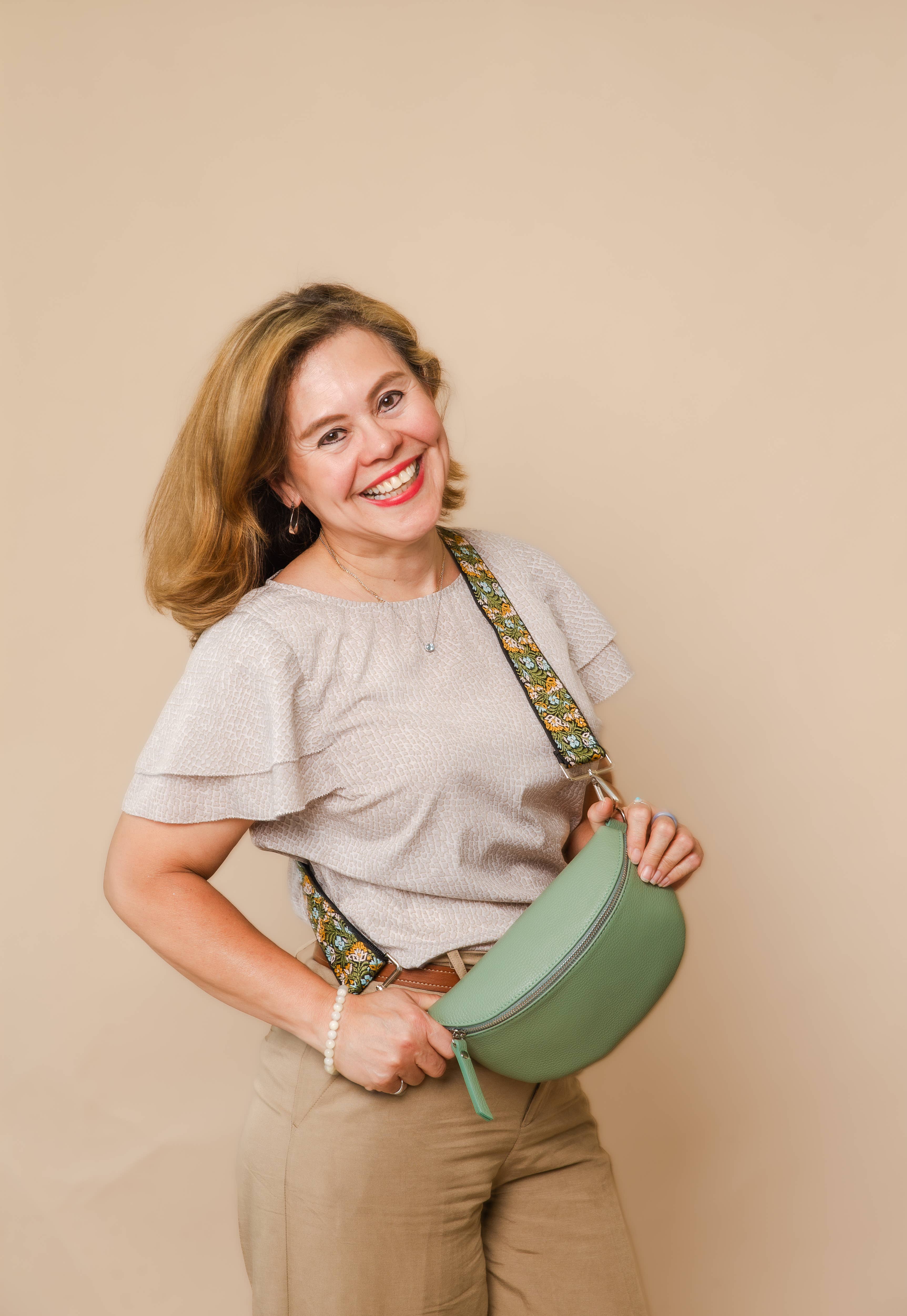 Arabello Bags - Wholesale Bag Strap - Women's - Floral Adjustable Strap3