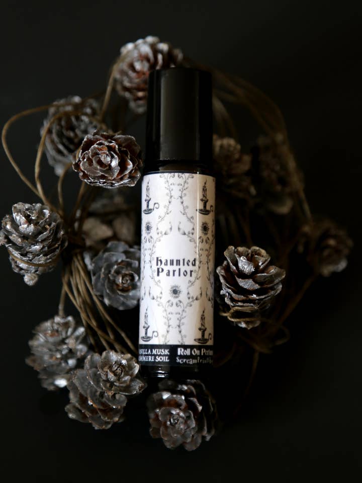 Haunted Parlor Perfume | Roll On Perfume | Vanilla Musk for wholesale by ScreamPrintShop
