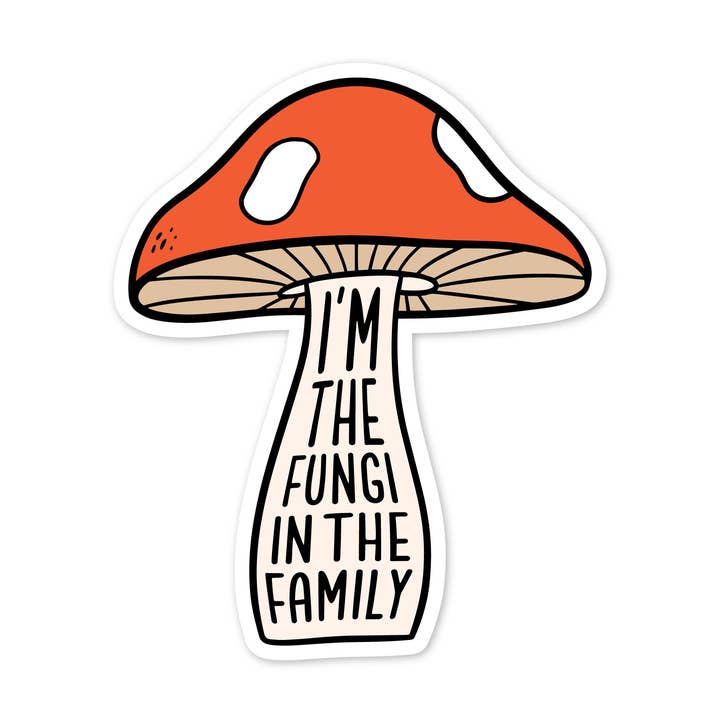 Autocolante de Fungos na Família por atacado de The Stickerie