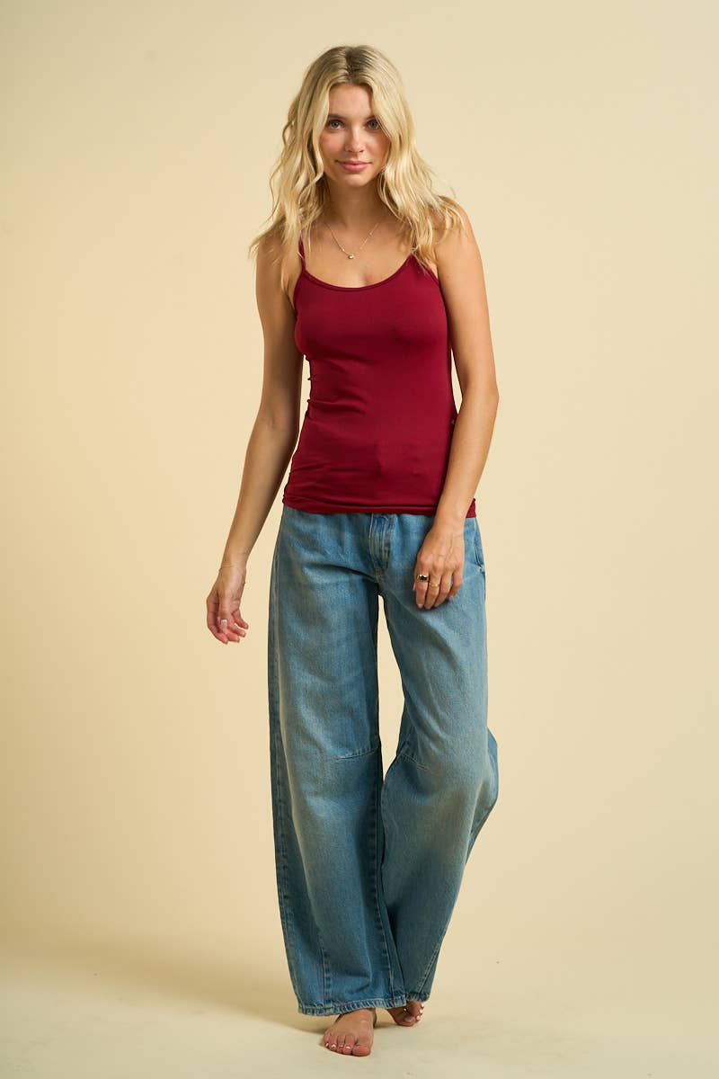 ANWND - Wholesale Tank Top - Women's - S55523-Essential Spaghetti Strap Cami53