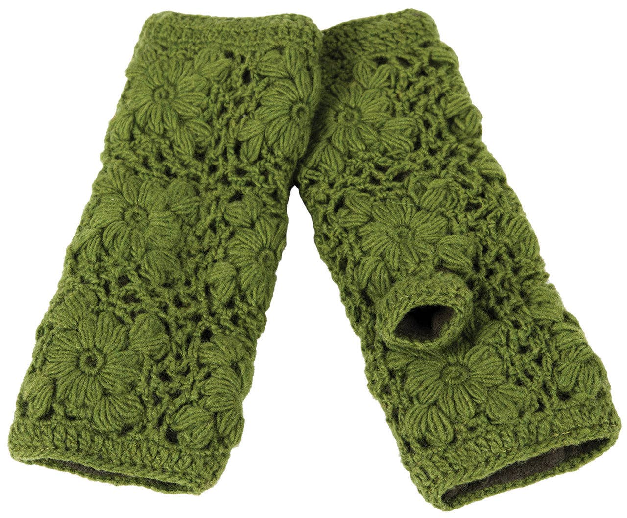Nirvanna Designs, Inc. – wholesale Hand warmer – Flower Crochet Handwarmers35